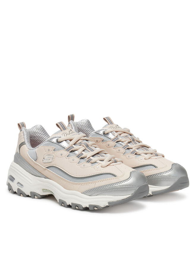 Skechers Sneakersy Skechers D'Lites-Chromatic 150246/NTSL Beżowy