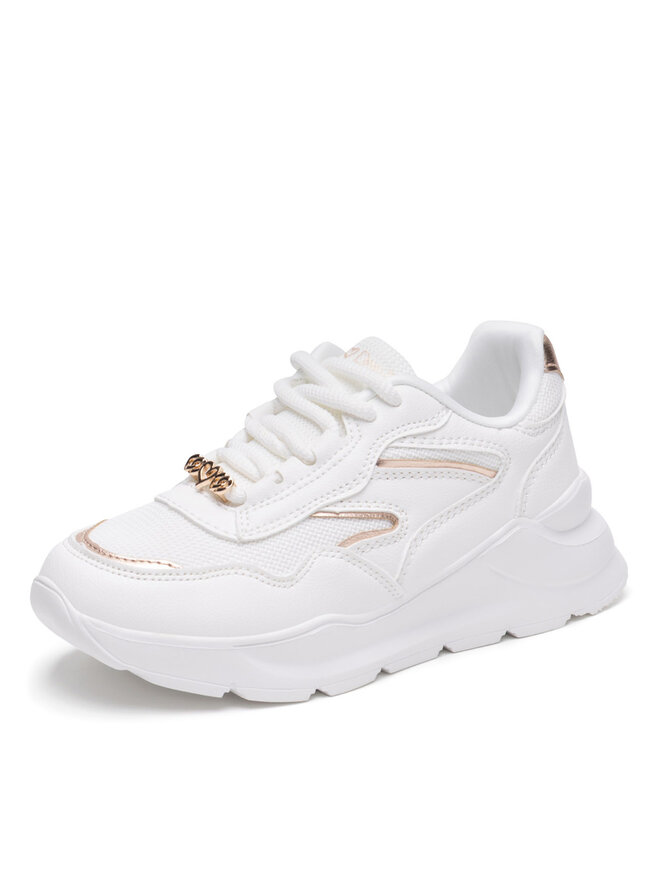 DeeZee Sneakersy DeeZee 3372701A Biały
