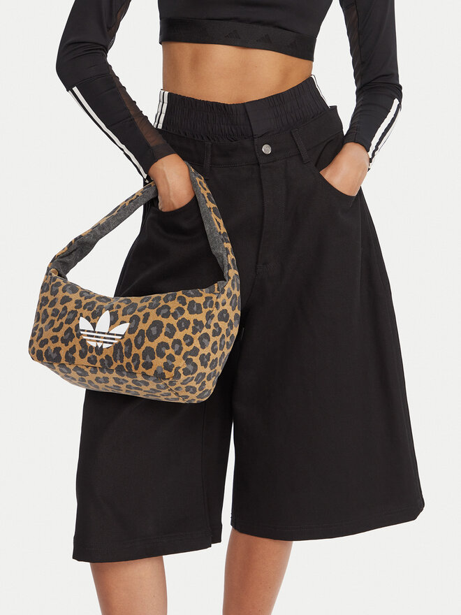 Сумка adidas Leopard Small JX3198 Коричневий | evzuttya.com.ua