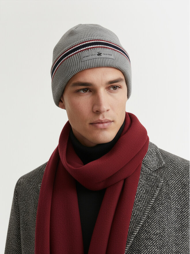 Beverly Hills Polo Club Mütze Beverly Hills Polo Club CEO-BHPC-M3-002-AW25 Grau