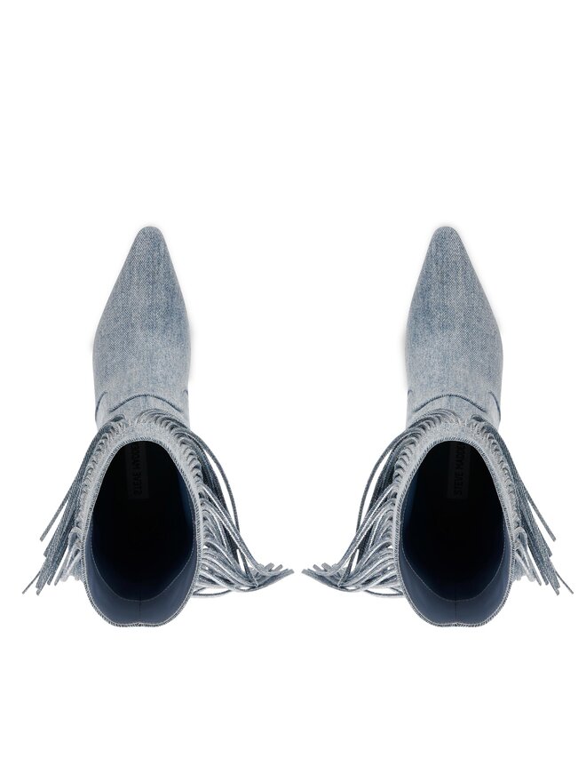 Steve Madden Ковбойські чоботи Steve Madden Delray Bootie SM11002946-04004-48K Голубий