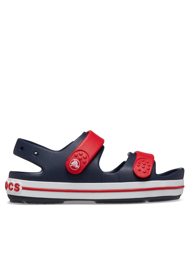 Crocs Sandały Crocs Crocband Cruiser Sandal Kids 209423 Granatowy