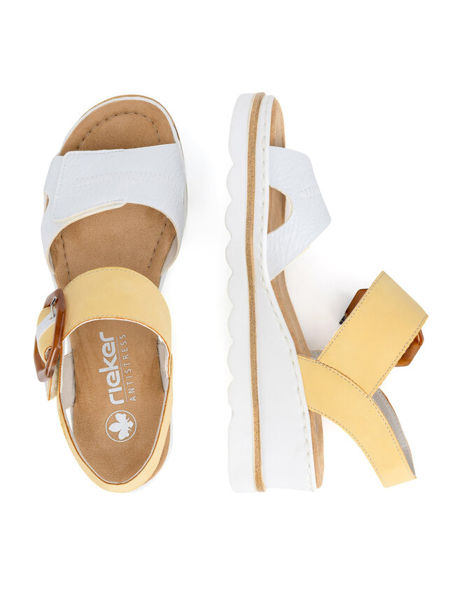 Rieker Sandalen Rieker 67476-69 Weiß
