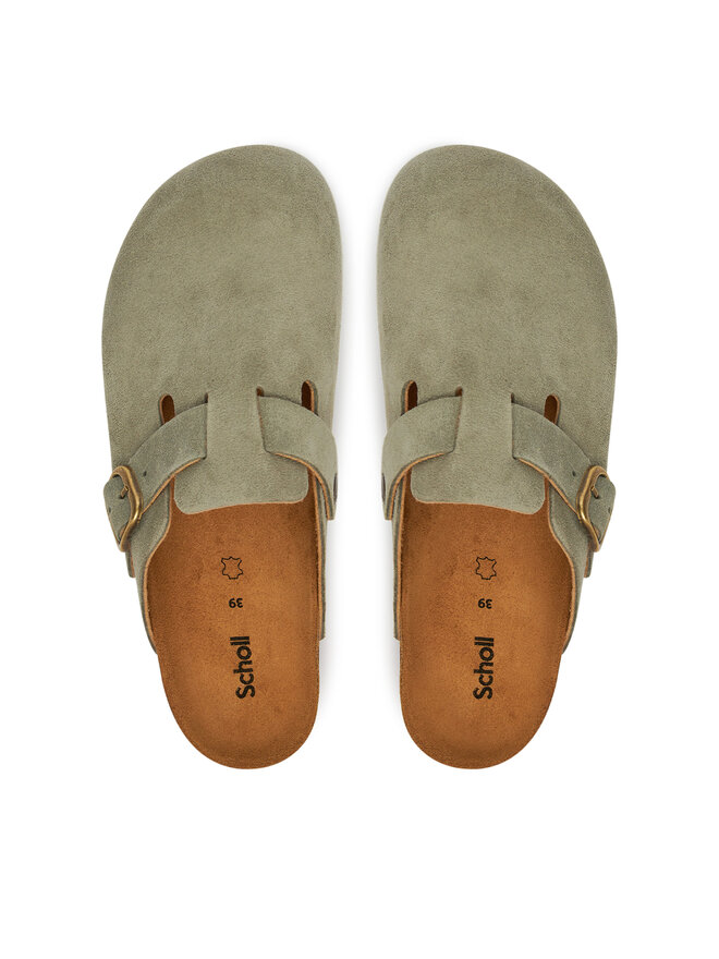 Scholl Papucs Scholl Fae F32198 Zöld