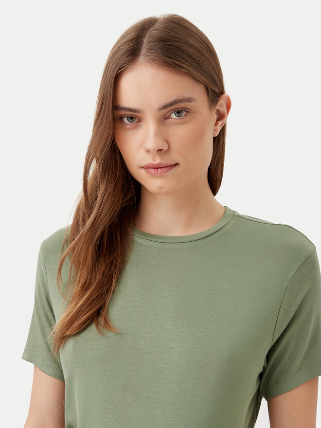 JDY JDY Póló Como 15328940 Zöld Regular Fit