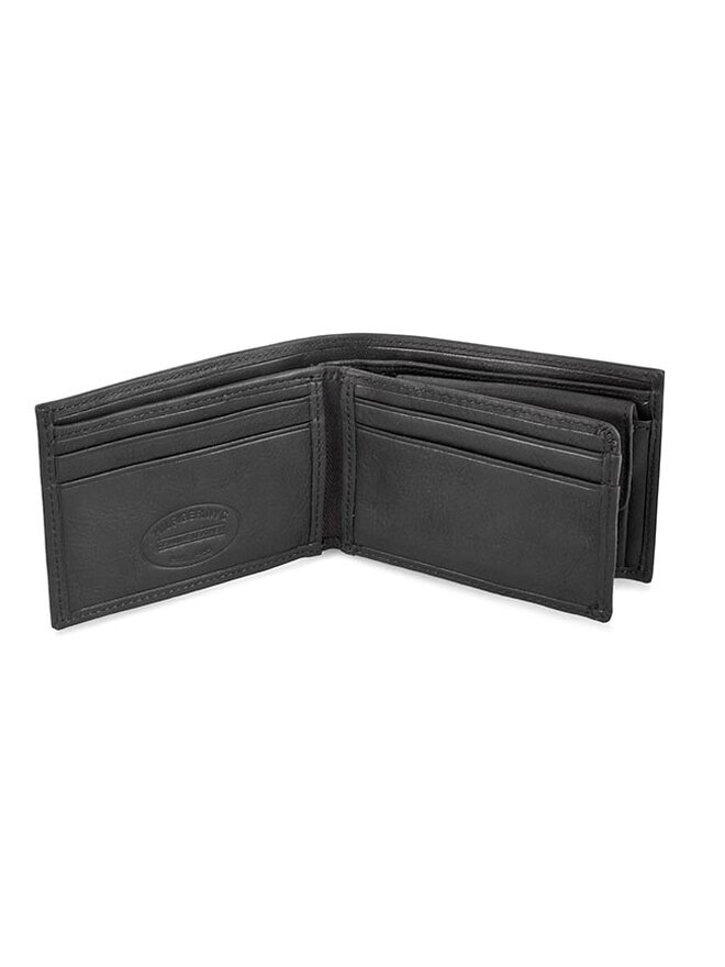 Tommy Hilfiger Голям мъжки портфейл Tommy Hilfiger Johnson Mini Cc Flap And Coin Pocket AM0AM00662/82568 Черен