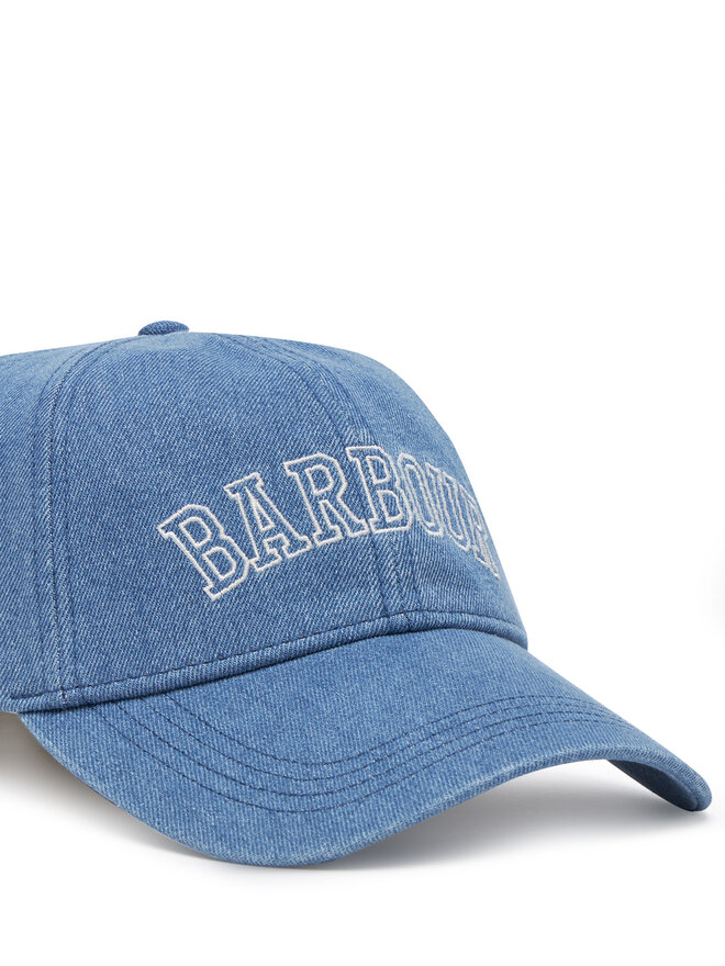 Barbour Czapka z daszkiem Barbour Emily Denim LHA0582BL31 Niebieski