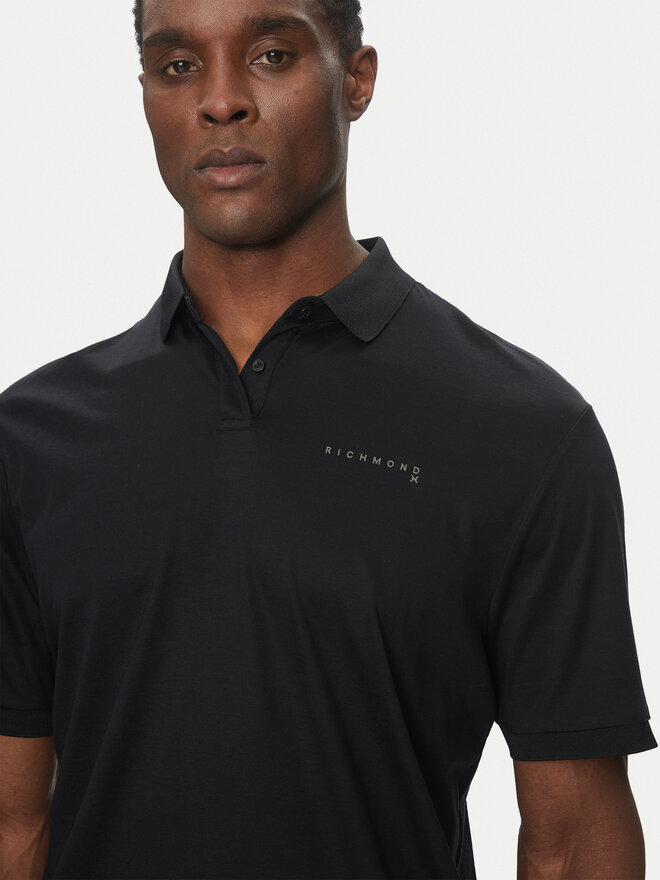 Richmond X Richmond X Polo UMP25333PO Crna Regular Fit