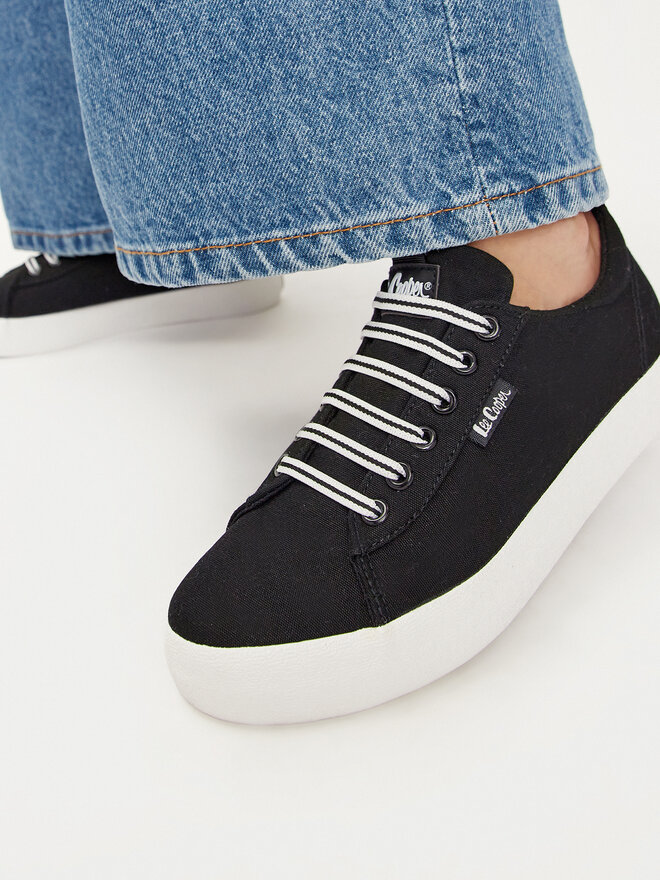 Lee Cooper Tenisky Lee Cooper LCW-24-31-2183LA Černá