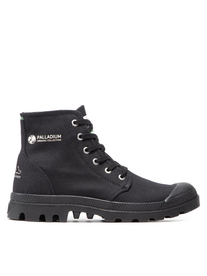 Palladium Schnürstiefeletten Palladium Pampa Hi Organic II 77100-008-M Schwarz