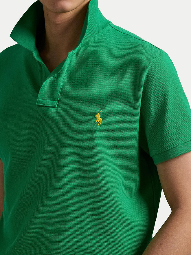 Polo Ralph Lauren Polo Ralph Lauren Поло 710536856456 Зелений Slim Fit