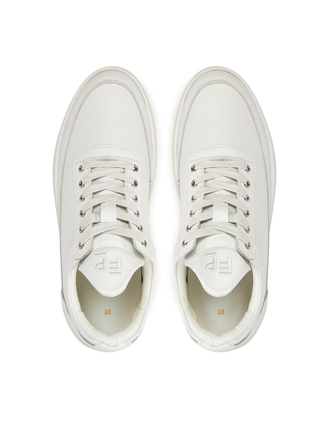 Filling Pieces Snīkeri Filling Pieces Low Top Ripple 25122901901 Balts
