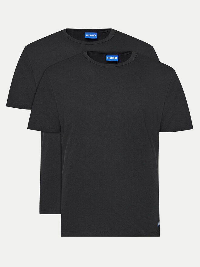 HUGO Hugo Σετ 2 T-Shirts Naolo 50522383 Μαύρο Regular Fit