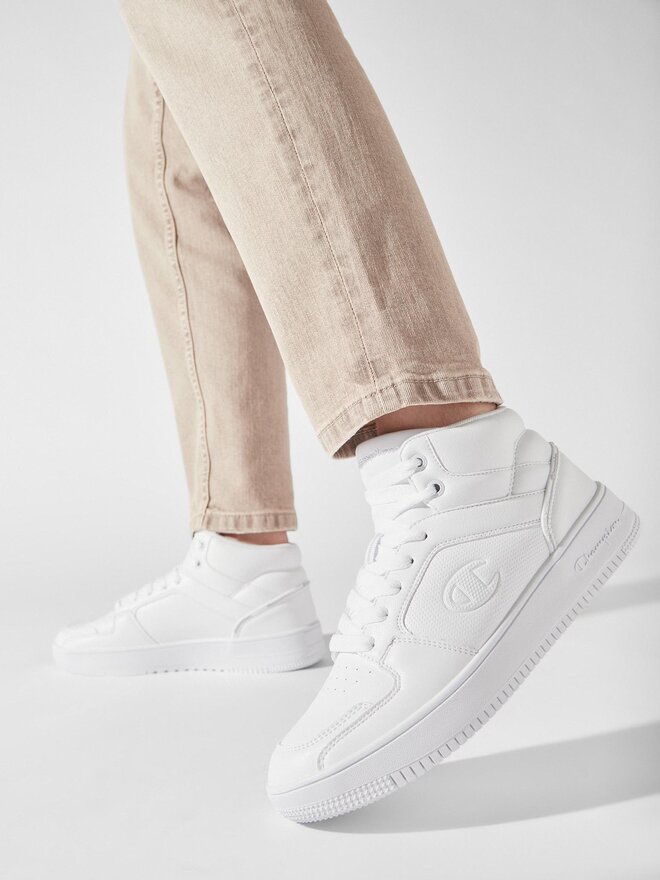 Champion Sneakersy Champion Rebound 2.0 Mid S21907-CHA-WW001 Biały
