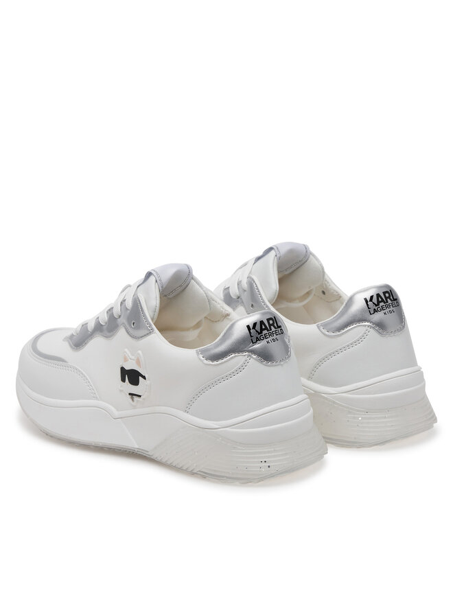 Karl Lagerfeld Kids Снікерcи Karl Lagerfeld Kids Z30373 S Білий