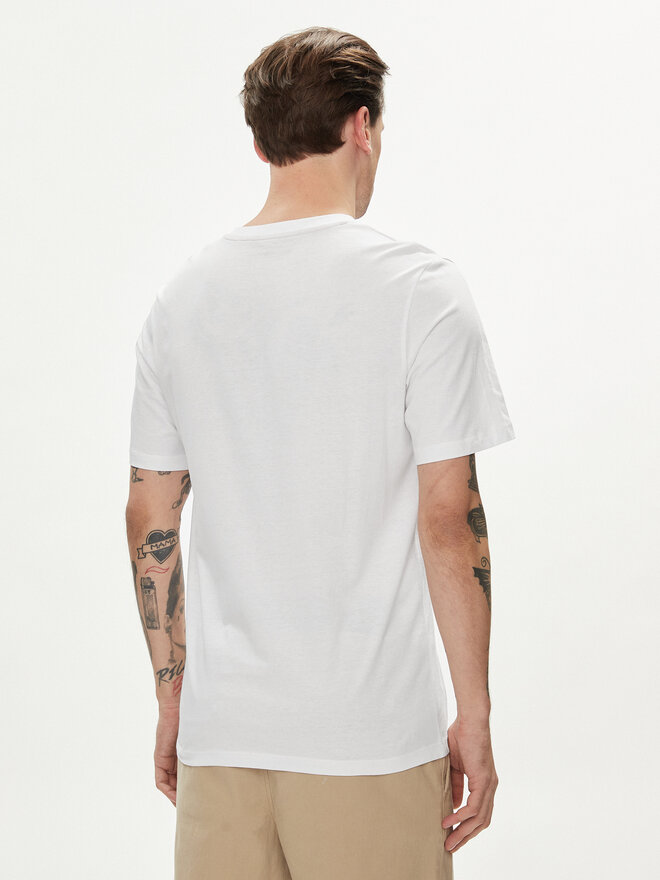 Jack&Jones Jack&Jones Marškinėliai Loof 12248624 Balta Standard Fit