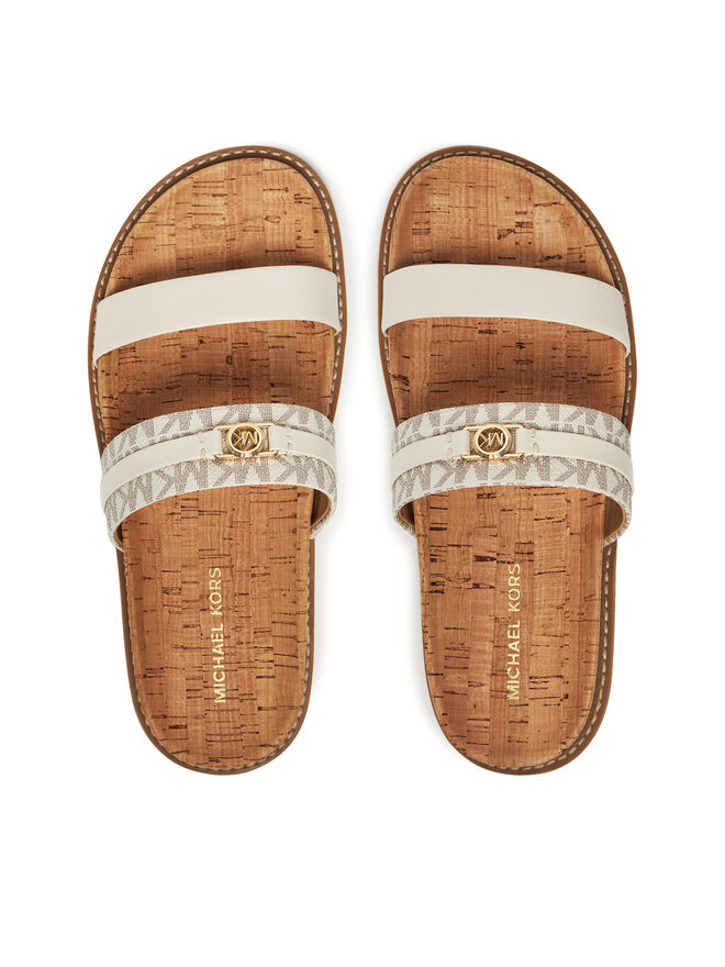 MICHAEL Michael Kors Шльопанці MICHAEL Michael Kors Mandy 40S5MAFS3L Écru