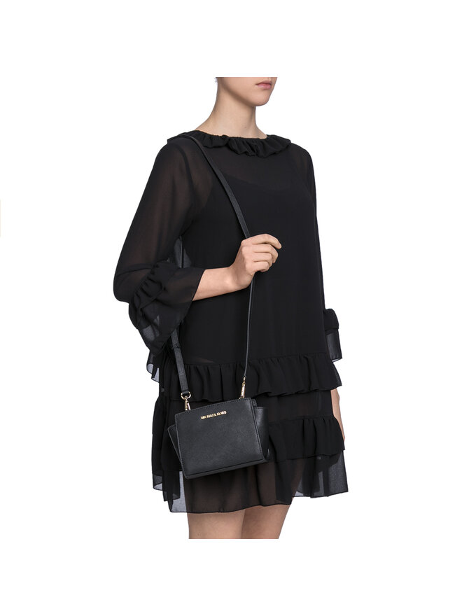 Sac a main Michael Kors Selma 32H3GLMC1L Noir chaussures