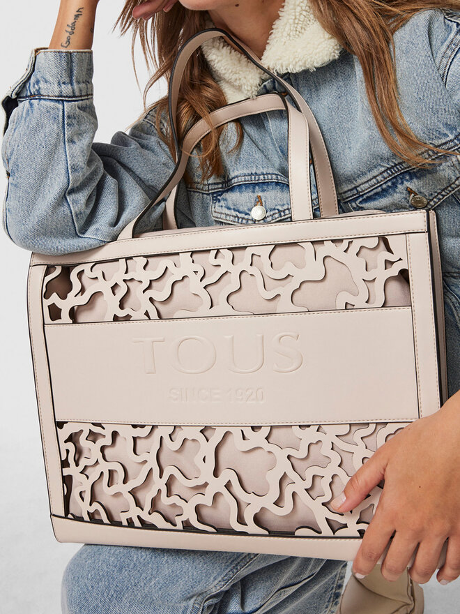 TOUS Handtasche TOUS Shopping Xl Amaya K.Shock 2001660601 Beige