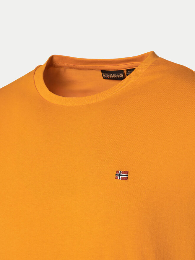 Napapijri Napapijri Camiseta Salis NP0A4H8D Naranja Regular Fit