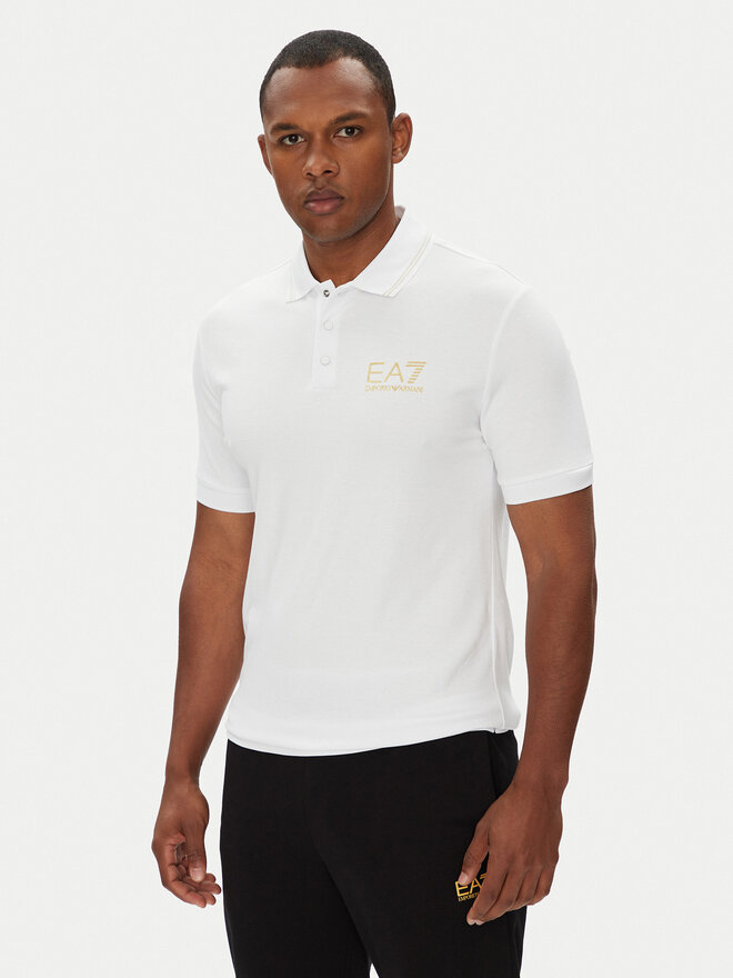 EA7 Emporio Armani EA7 Emporio Armani Poloshirt 7M000300 AF13739 U0002 Weiß Slim Fit