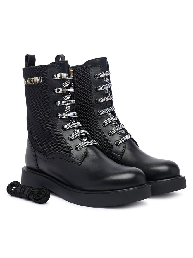 LOVE MOSCHINO Черевики LOVE MOSCHINO JA24074G1PIO100A Чорний