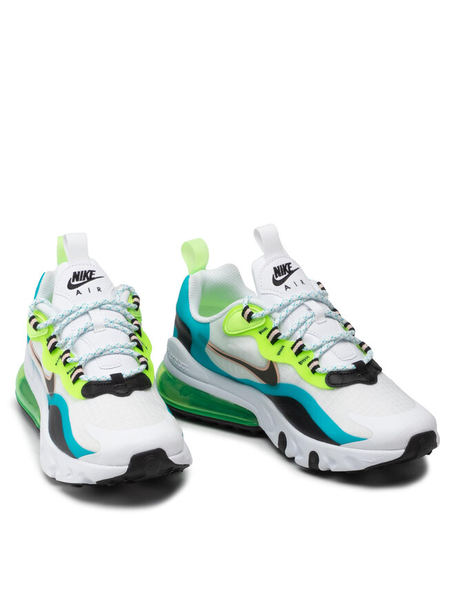 Sneakers Nike Air Max 270 React Se Gs CJ4060 300 WeiB eschuhe