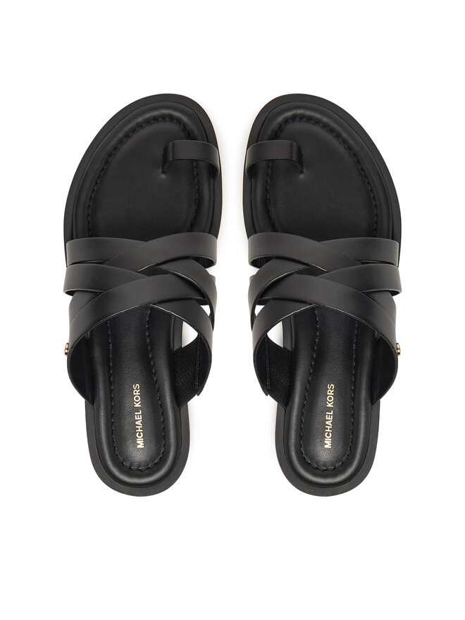 MICHAEL Michael Kors Σαγιονάρες MICHAEL Michael Kors Nora 40S5NOFS1L Μαύρο