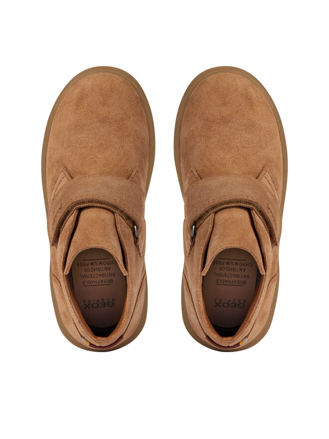 Geox Botines planos Geox J Theleven Boy J36LDC 00022 C5102 S Marrón
