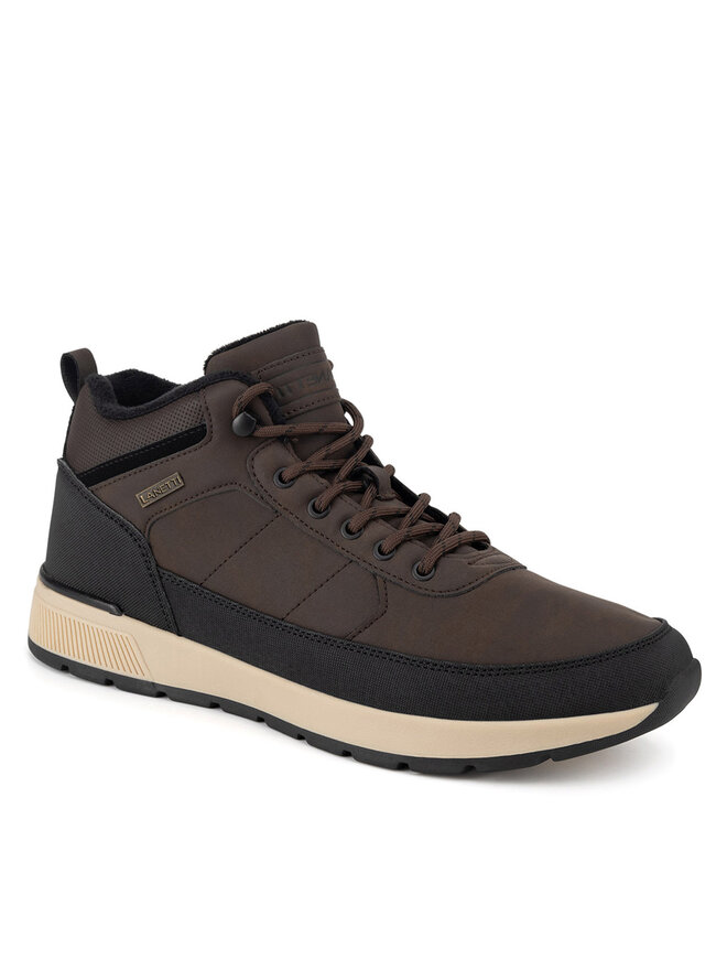 Lanetti Botines planos Lanetti M-VS01543-11 Marrón