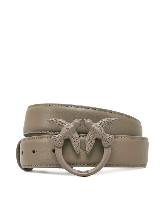 PINKO Damengürtel PINKO Love Berry H3 Belt PE 25 PLT01 100125 A1K2 Grau