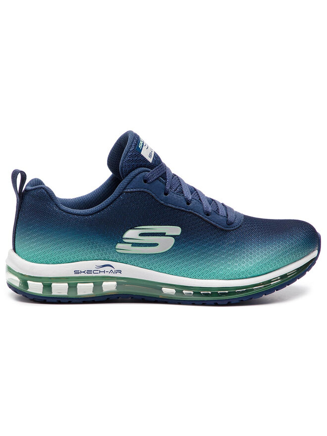 Skechers air element navy green top