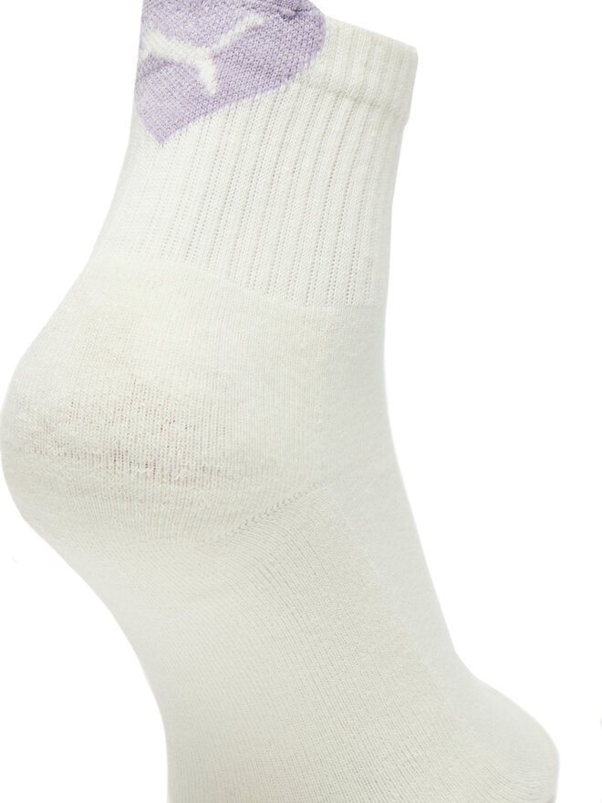 Puma Calcetines altos para mujer Puma 938555 Blanco