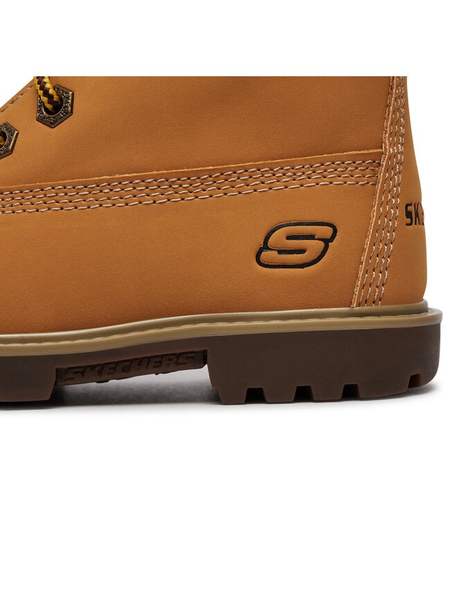 Skechers Ορειβατικά παπούτσια Skechers Mitigate 93163L/WTN Καφέ