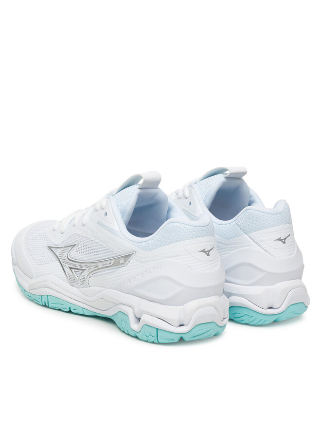 Mizuno Batai uždaroms aikštelėms Mizuno Wave Stealth 6 X1GB2430 Balta