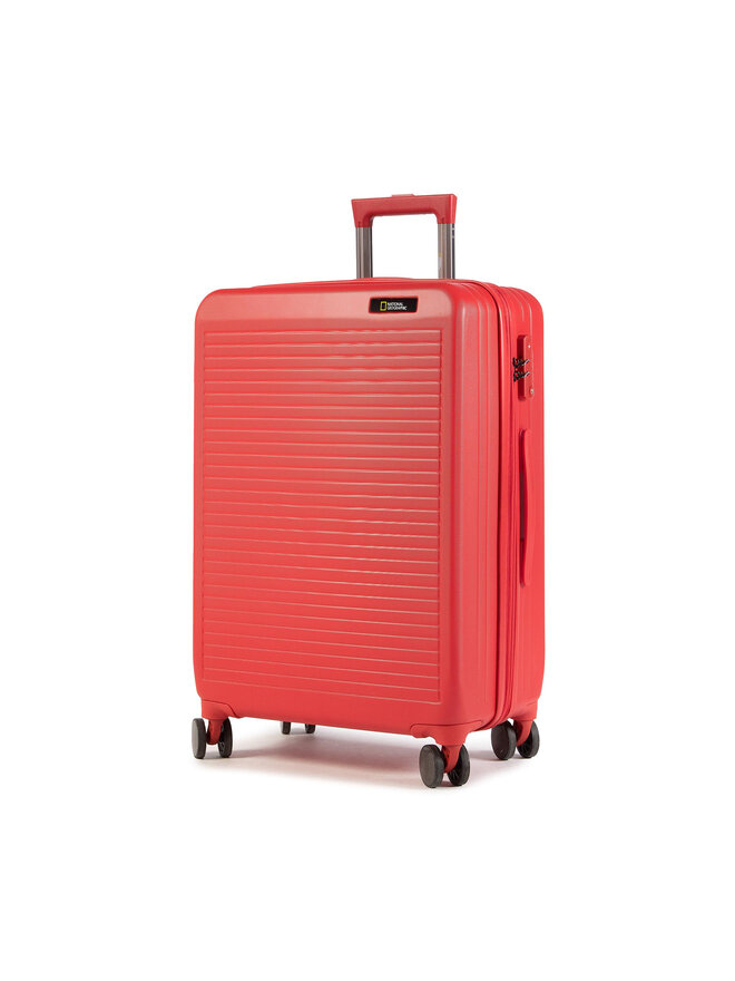 National Geographic Μεσαία Βαλίτσα National Geographic Pulse N171HA.60.35 Κόκκινο