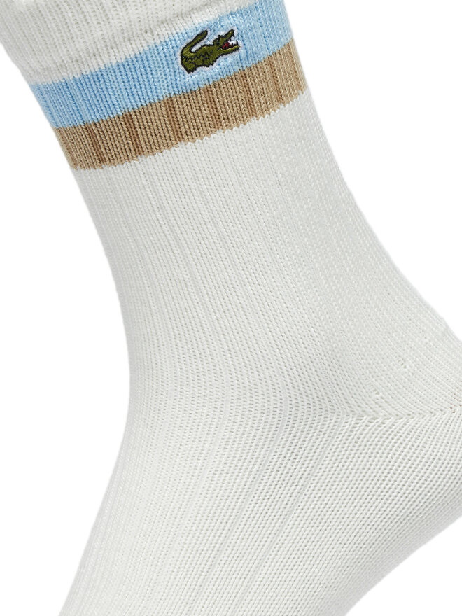 Lacoste Sada 2 párů vysokých ponožek unisex Lacoste RA4241 Barevná