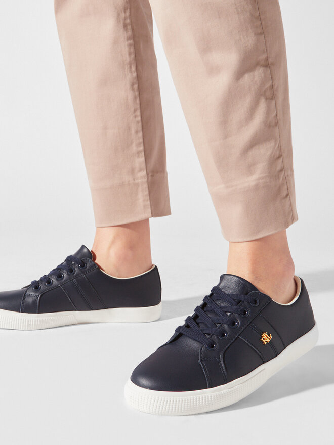 LAUREN RALPH LAUREN Tenisky Lauren Ralph Lauren Janson II 802849533001 Tmavomodrá