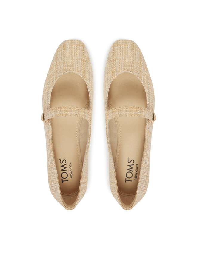 Toms Balerina Toms Bianca  10022000 Bézs