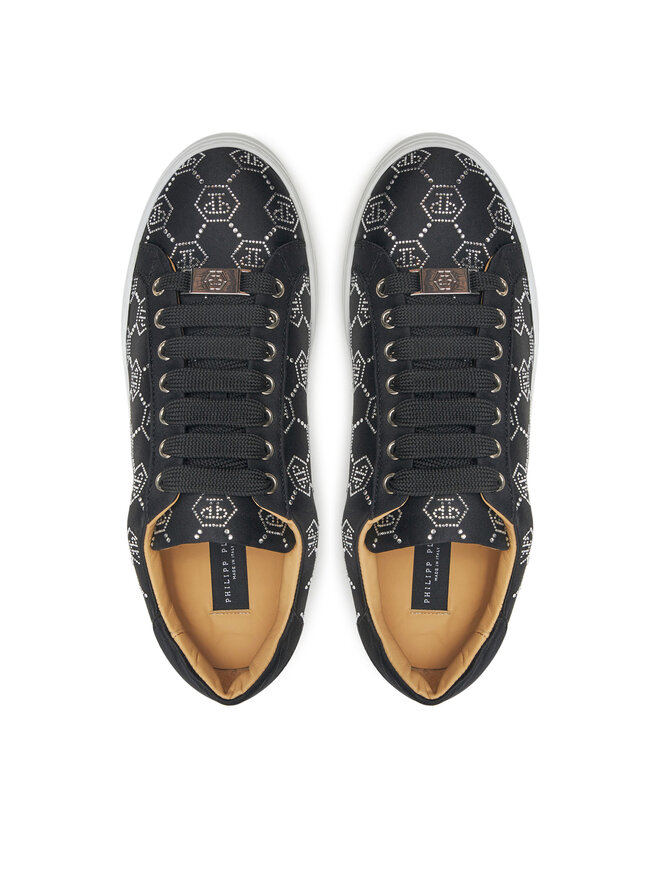 PHILIPP PLEIN Sneakersy PHILIPP PLEIN AADS WSC2758 PTE028N Černá