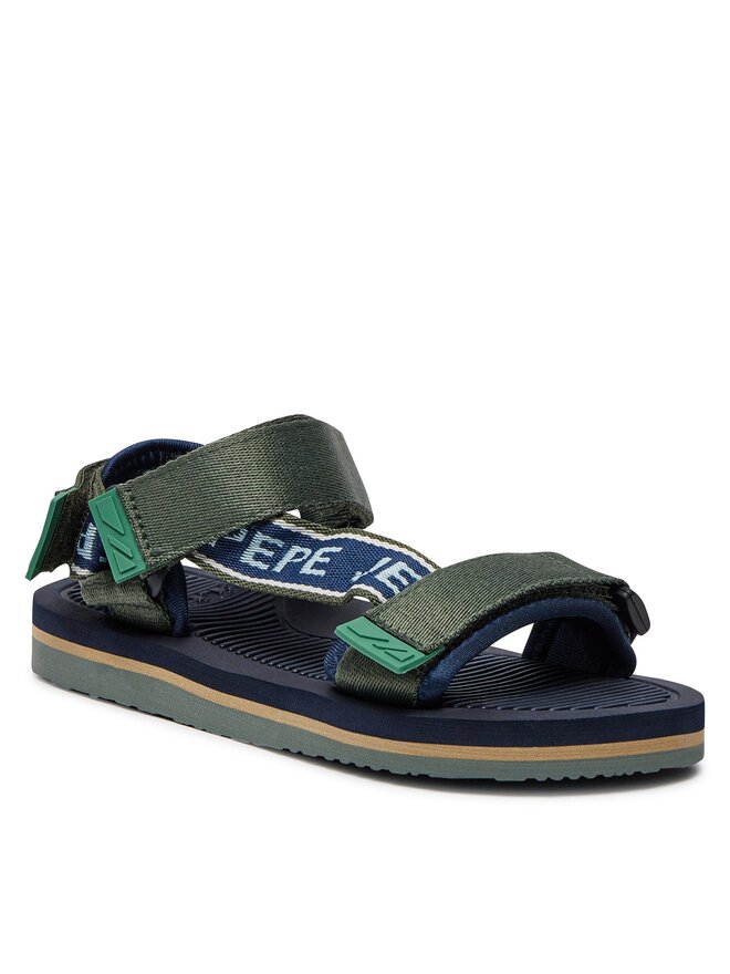 Pepe Jeans Босоніжки Pepe Jeans Pool One B PBS70063 Хакі