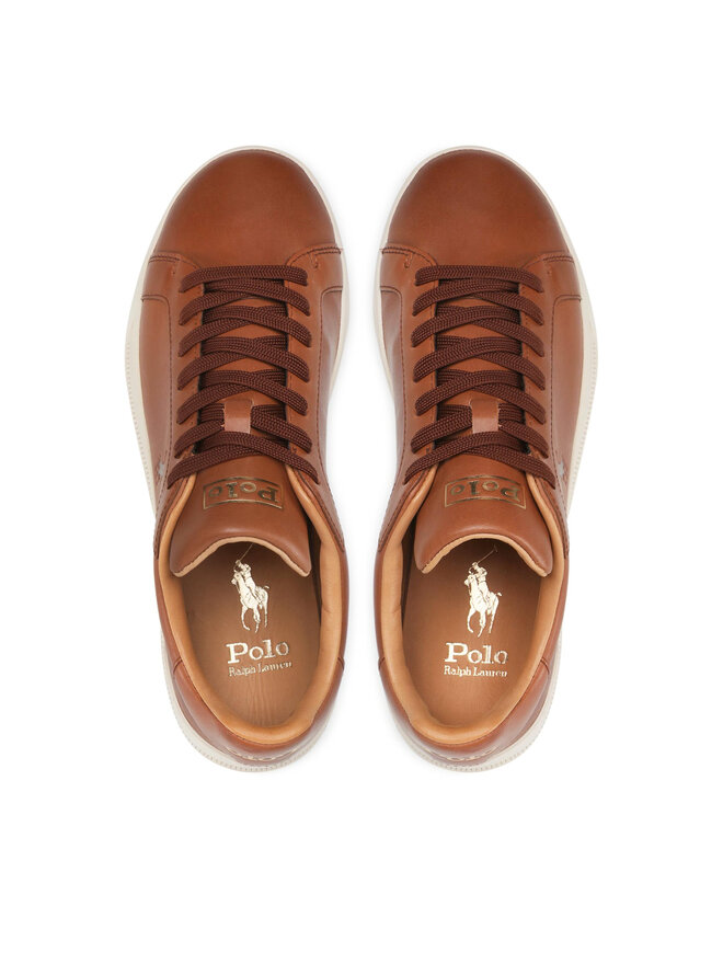 Polo Ralph Lauren Сникърси Polo Ralph Lauren Hrt Ct II 809845110005 Кафяв