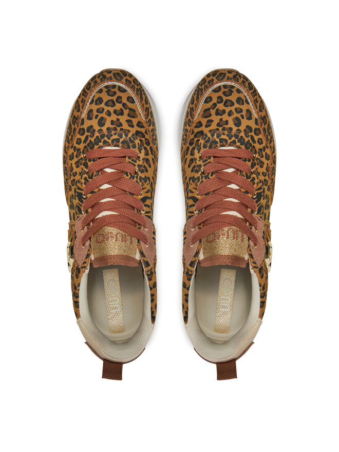 Liu Jo Sneakersy Liu Jo Maxi Wonder 01 BA4047 PX195 Hnedá