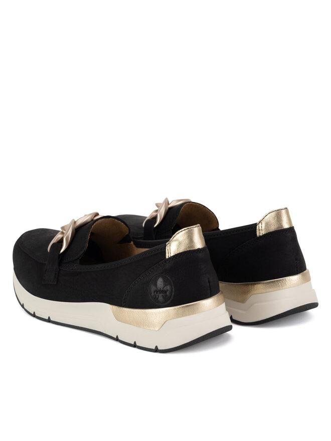 Rieker Pantofi Rieker 58944-00 Negru