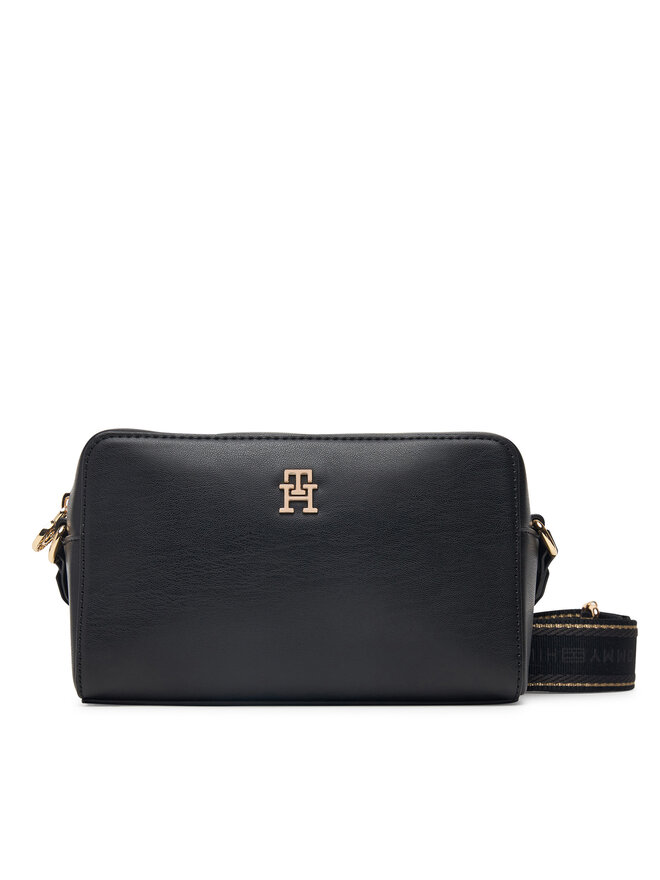 Tommy Hilfiger Handtasche Tommy Hilfiger Th Joy Camera Bag AW0AW19060 Schwarz