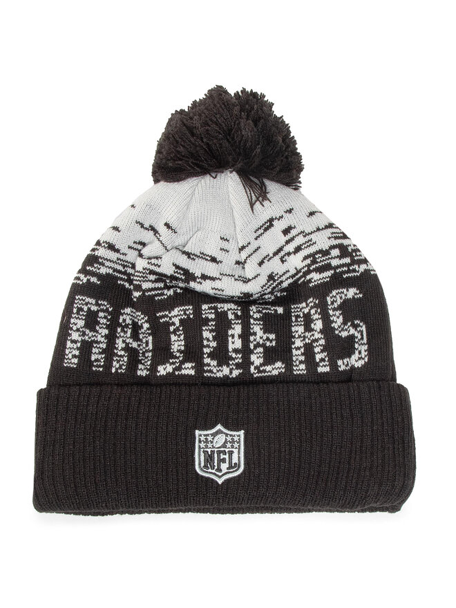 New Era Шапкa New Era Nfl Sport Knit Cuff 12122720 Чорний