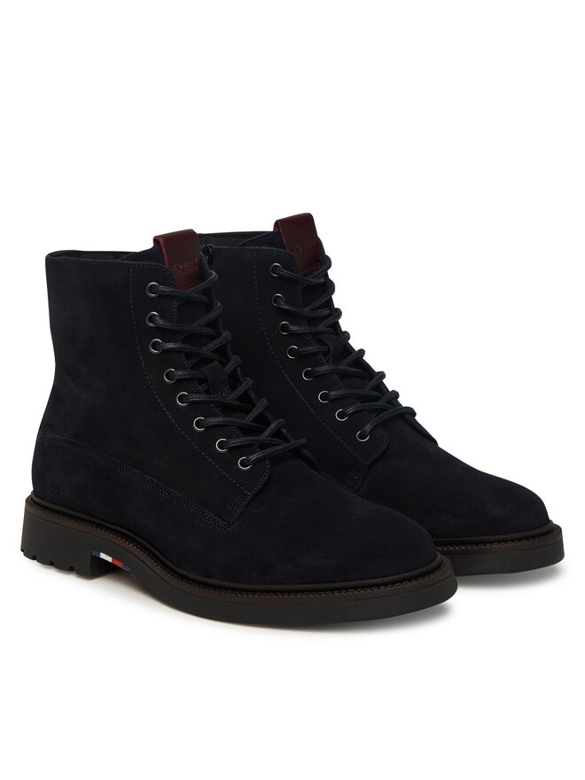 Tommy Hilfiger Stiefel Tommy Hilfiger Comfort Lwt FM0FM05594 Dunkelblau