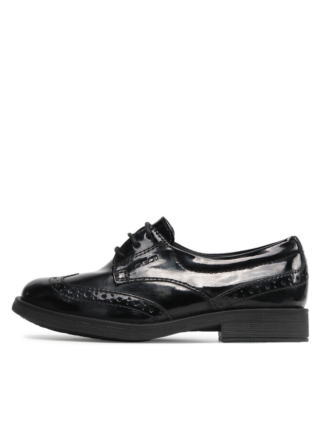 Geox Półbuty Geox J Agata D J8449D 00066 C9999 M Czarny