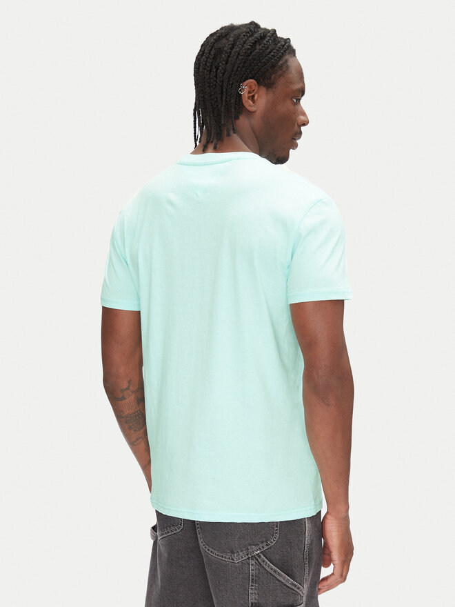 Tommy Jeans Tommy Jeans Футболка Linear Logo DM0DM20744 Зелений Regular Fit