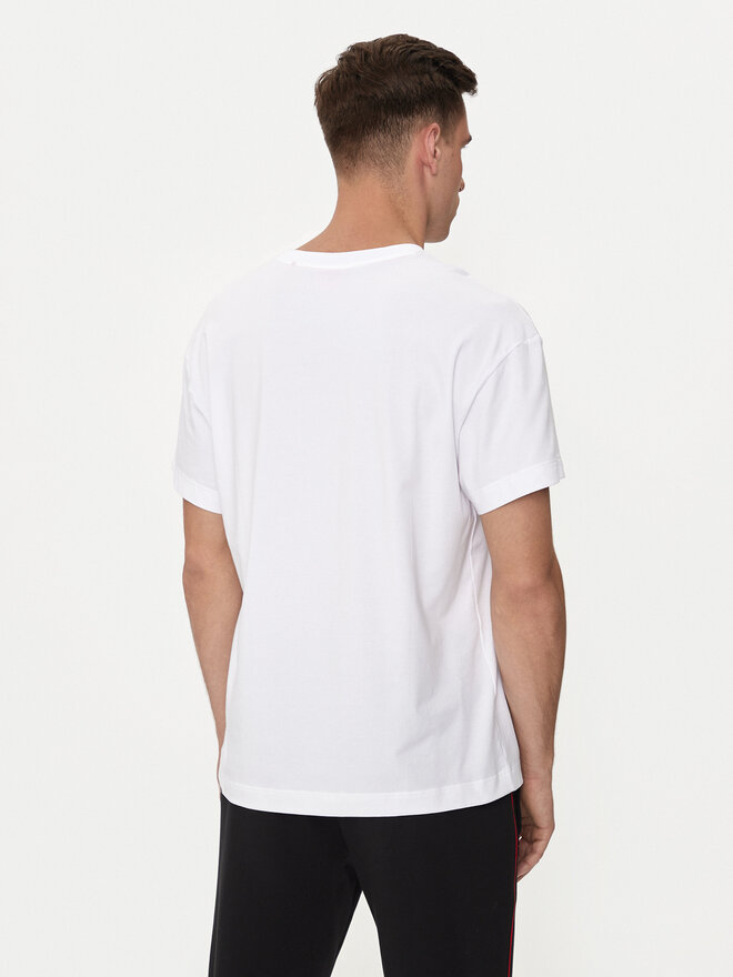HUGO Hugo Футболка Linked 50518646 Білий Relaxed Fit